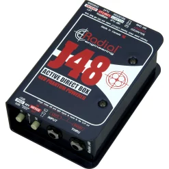 Wholesale 👍 Radial Engineering Radial Engineering J48 Phantom Powered Active Direct Box ✨