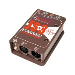 Buy ???? Radial Engineering Radial Engineering JS3 Passive Microphone Splitter Direct Box ????