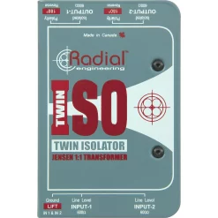 Best deal 🎁 Radial Engineering Radial Engineering TWIN ISO Passive Line-Level Isolator 👏