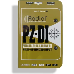 Buy ???? Radial Engineering Radial Engineering PZ-DI Acoustic/Orchestral Instrument Active Direct Box ❤️