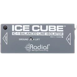 Coupon ???? Radial Engineering Radial Engineering IceCube IC-1 Balanced Line Isolator And Hum Eliminator ❤️