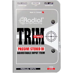 Wholesale ✨ Radial Engineering Radial Engineering Trim-Two Passive DI For AV With Level Control 🥰