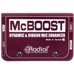 Brand new ???? Radial Engineering Radial Engineering McBoost Microphone Signal Intensifier ????