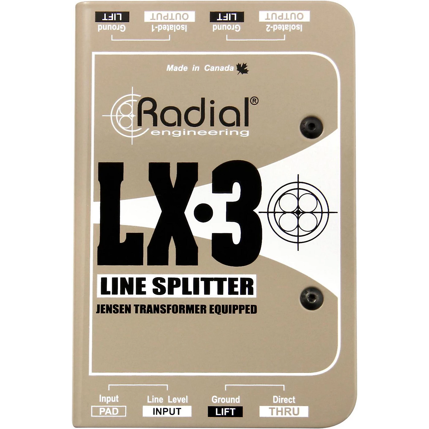 Radial Engineering LX-3 Passive 3 Channel Line Splitter Brand new ✨ Radial Engineering Radial Engineering LX-3 Passive 3 Channel Line Splitter ✔️ -Tube-Tech Sales Store J53250000000000 00 1400x1400 1