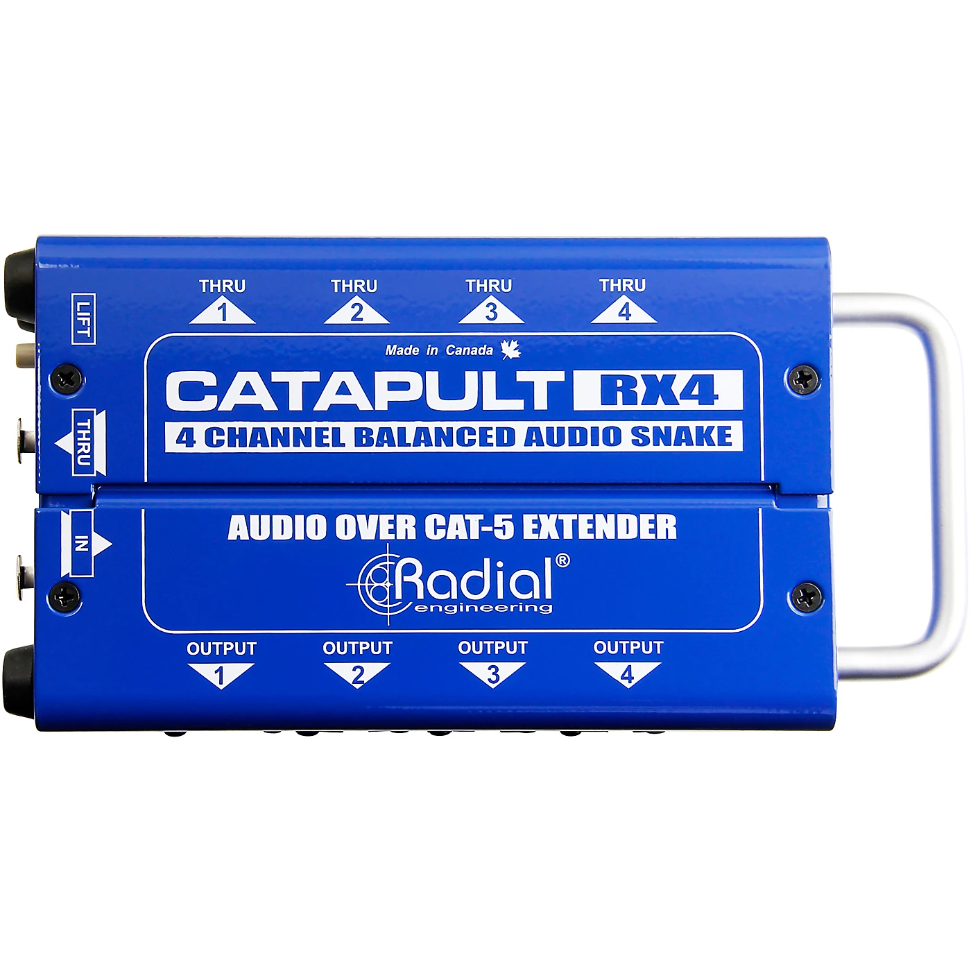 Radial Engineering Catapult 4-channel Cat 5 Audio Snake (RX4 Receiver Module) New ???? Radial Engineering Radial Engineering Catapult 4-channel Cat 5 Audio Snake (RX4 Receiver Module) ???? -Tube-Tech Sales Store K58348000000000 00 1400x1400 1