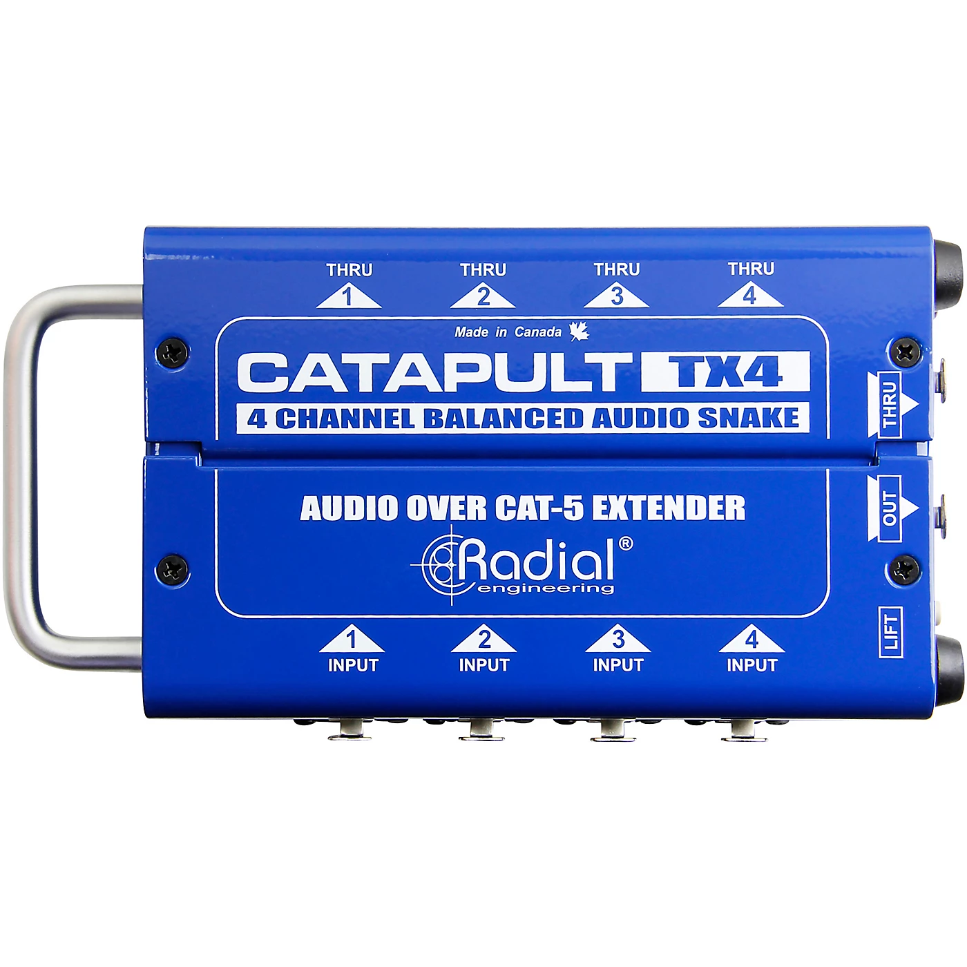 Radial Engineering Catapult 4-channel Cat 5 Audio Snake (TX4 Transmitter Module) Outlet ???? Radial Engineering Radial Engineering Catapult 4-channel Cat 5 Audio Snake (TX4 Transmitter Module) ???? -Tube-Tech Sales Store K58356000000000 00 1400x1400 1