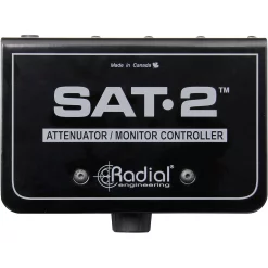 Best deal 🎁 Radial Engineering Radial Engineering SAT-2 Stereo Audio Attenuator & Monitor Controller 🧨