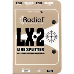 Deals ???? Radial Engineering Radial Engineering LX-2 Line-Level Splitter And Attenuator ????