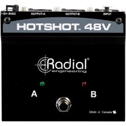 Top 10 ✨ Radial Engineering Radial Engineering HotShot 48V Condenser Microphone Switcher ????